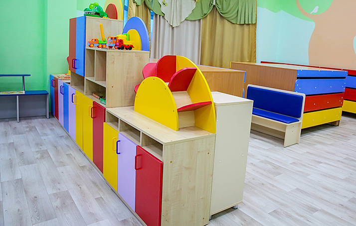 Игровые стеллажи для детских садов от производителя г. Калуга, Тула